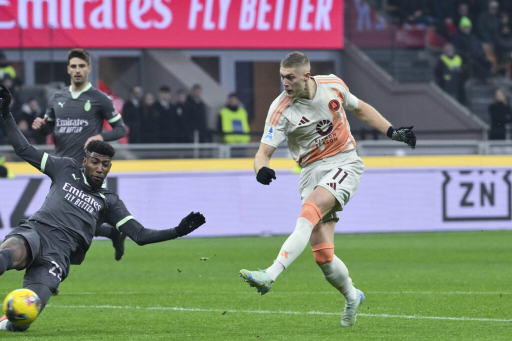 Dovbyk AC Milan v AS Roma - Serie A
