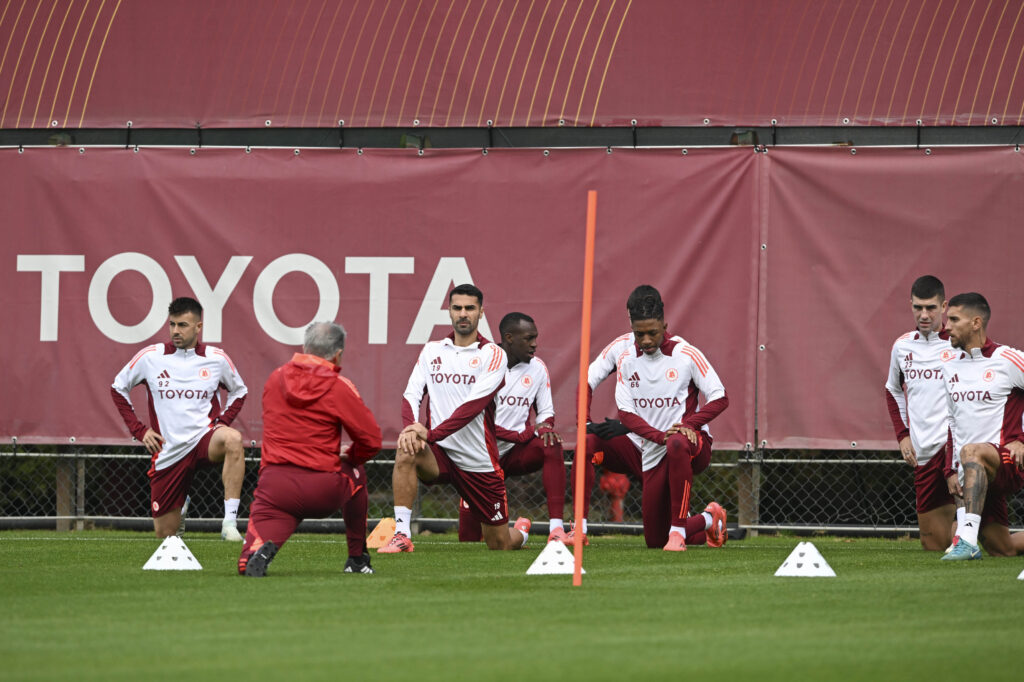 squadra AS Roma Training Session