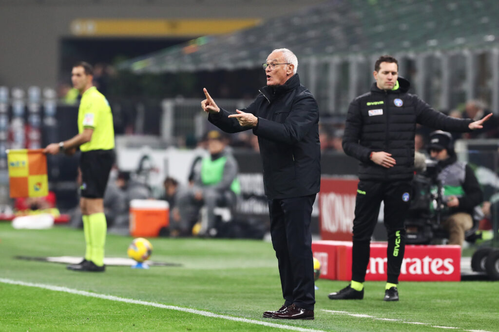 Ranieri AC Milan v AS Roma - Serie A