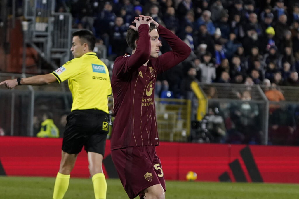 Saelemaekers Como v AS Roma - Serie A