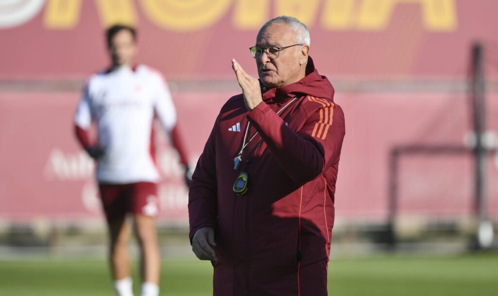 Ranieri AS Roma Training Session