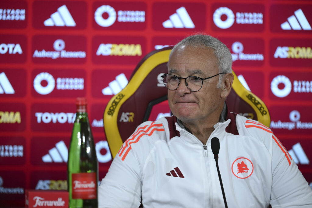ranieri AS Roma Press Conference