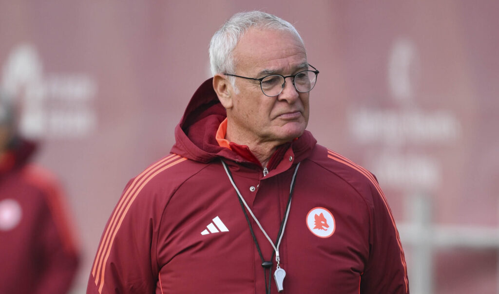 Ranieri AS Roma Training Session
