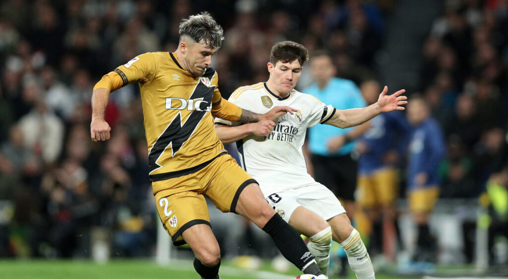 andrei ratiu Real Madrid CF v Rayo Vallecano - LaLiga EA Sports