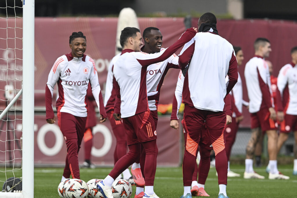squadra AS Roma Training Session