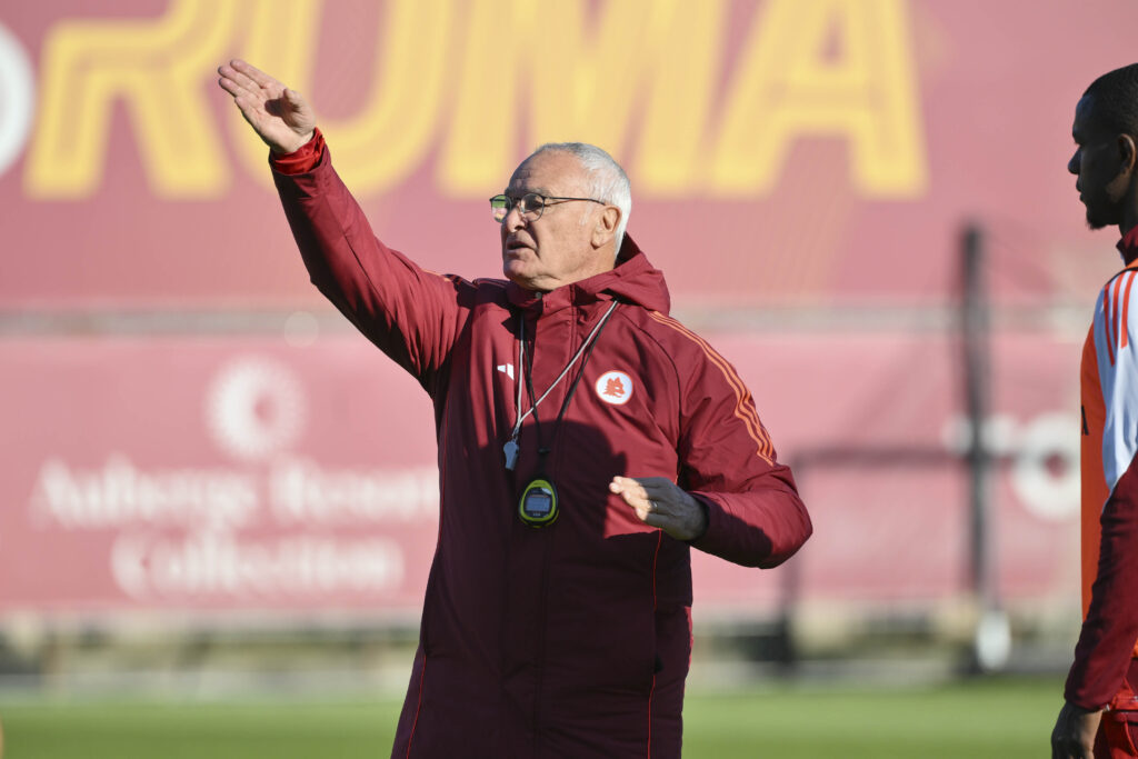 Ranieri AS Roma Training Session