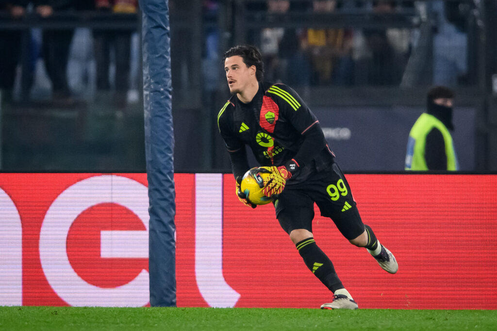 Svilar AS Roma v Lecce - Serie A