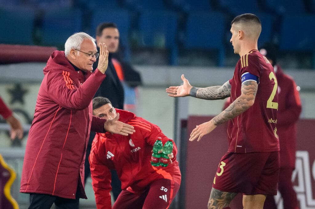 Ranieri Mancini AS Roma v Lecce - Serie A