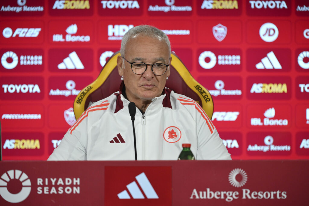 ranieri AS Roma Press Conference