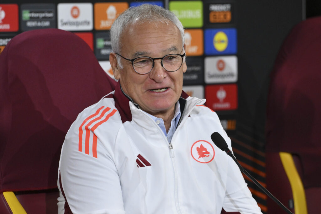 Ranieri AS Roma Press Conference