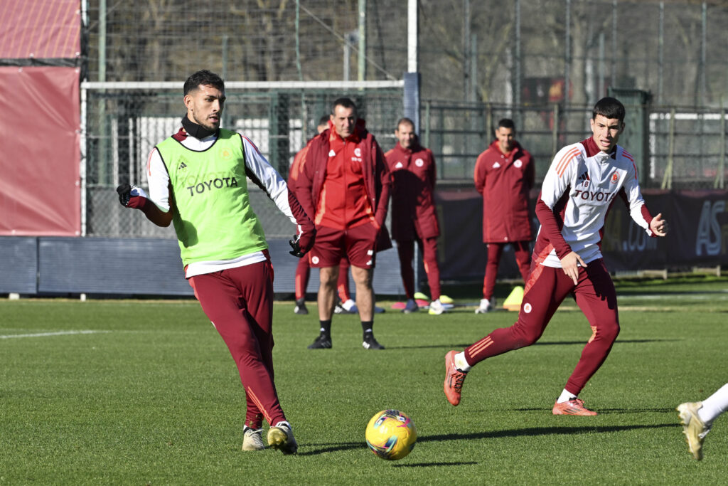 Paredes AS Roma Training Session