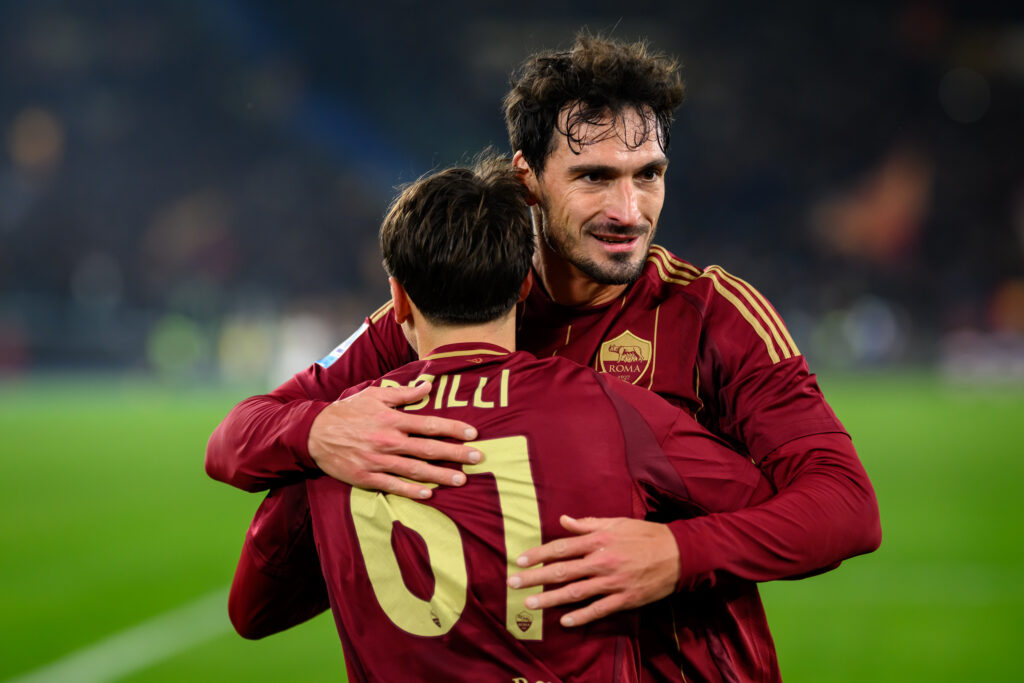 Pisilli Hummels AS Roma v Lecce - Serie A