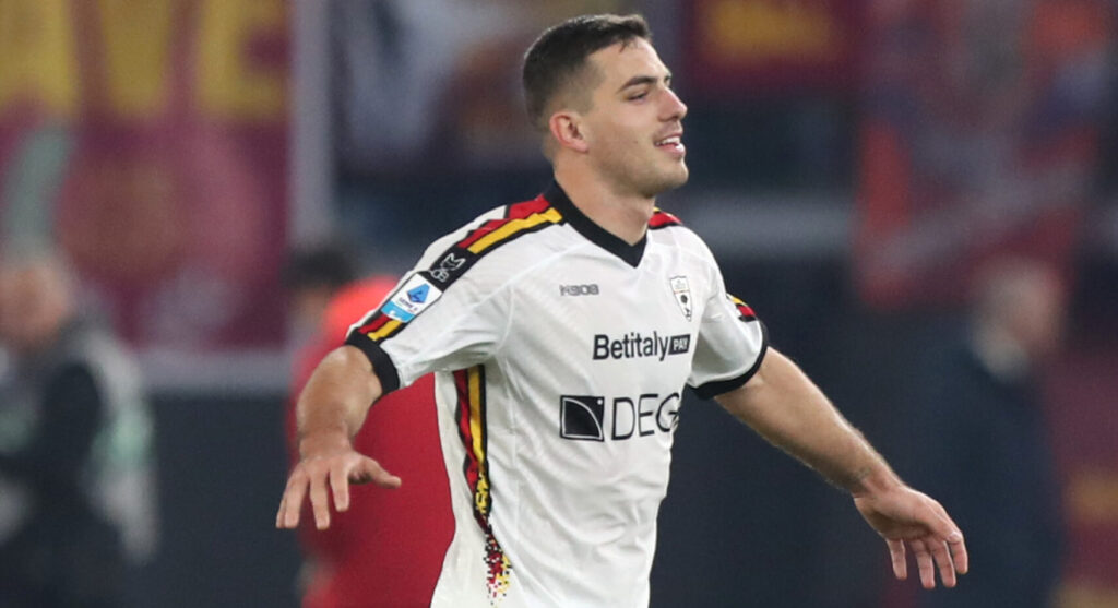 Krstovic AS Roma v Lecce - Serie A