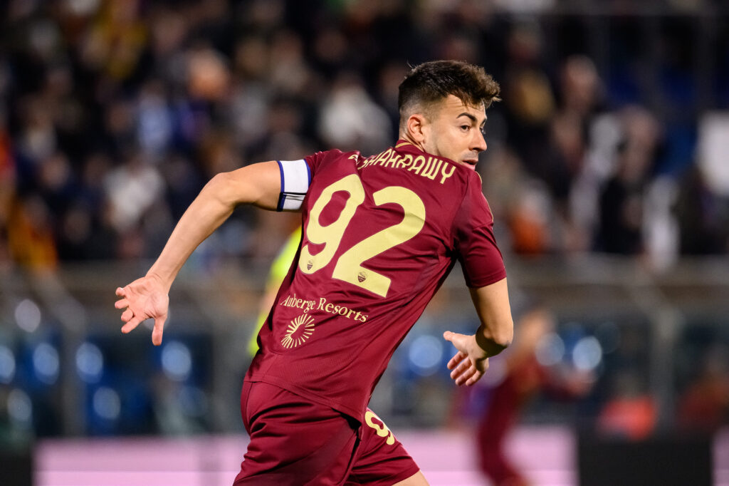 El Shaarawy Como v AS Roma - Serie A