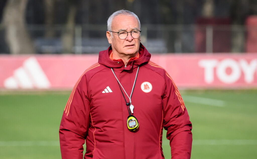 AS Roma Training Session ranieri