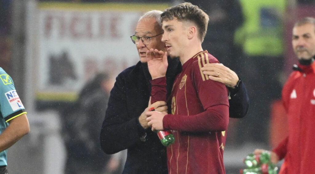 Ranieri Saelemaekers AS Roma v Lecce - Serie A