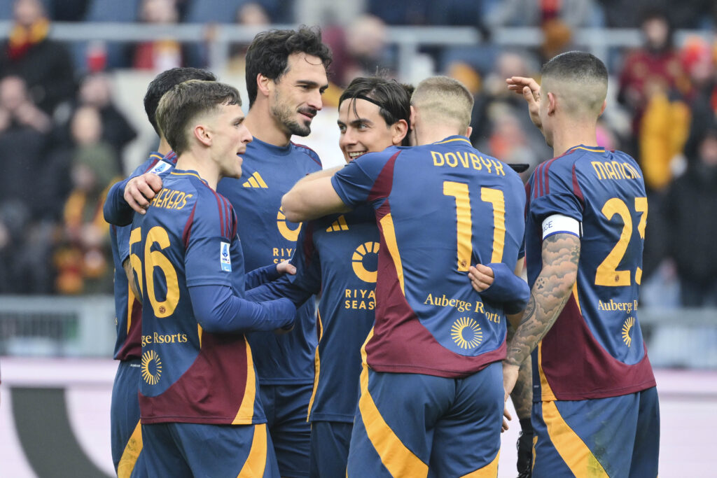 Squadra AS Roma v Parma - Serie A