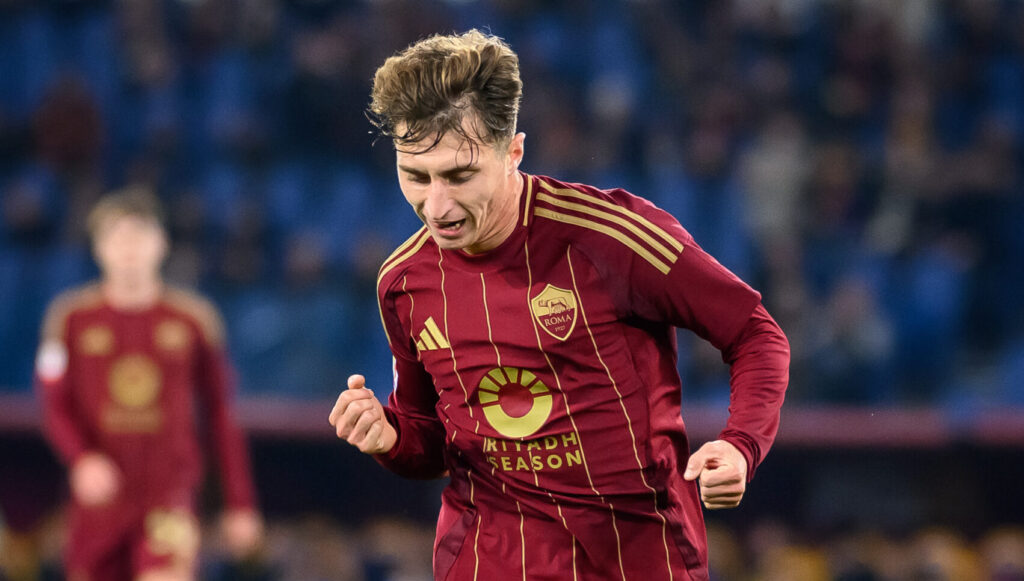 Baldanzi AS Roma v Sampdoria - Coppa Italia