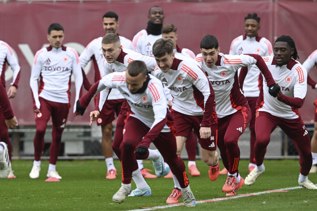 squadra AS Roma Training Session