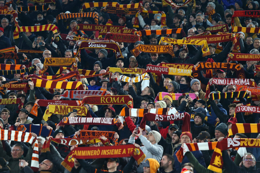 Tifosi Olimpico AS Roma v Atalanta - Serie A