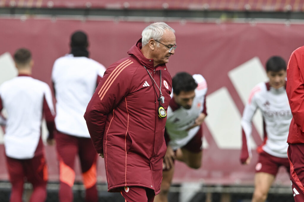 Ranieri AS Roma Training Session