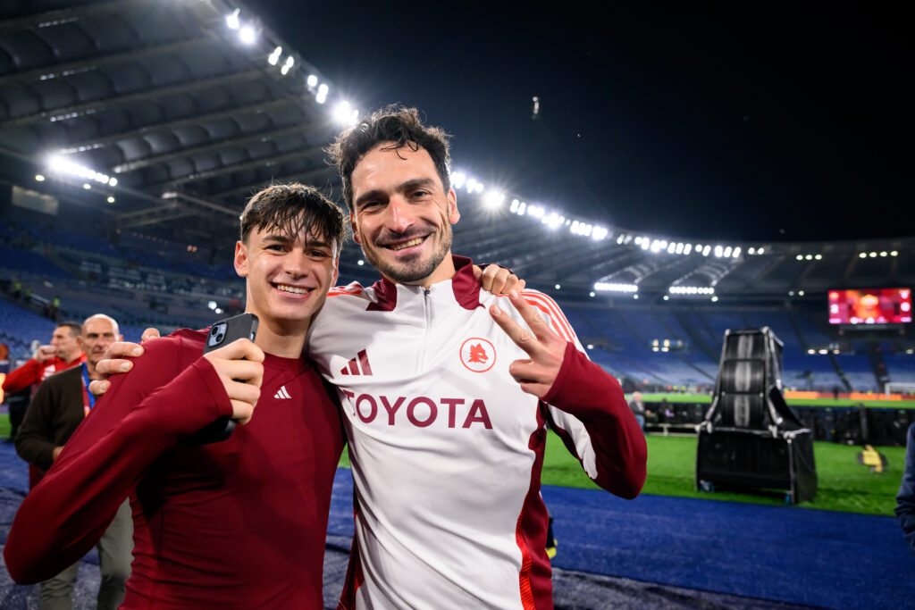 Hummels Pisilli AS Roma v SS Lazio - Serie A