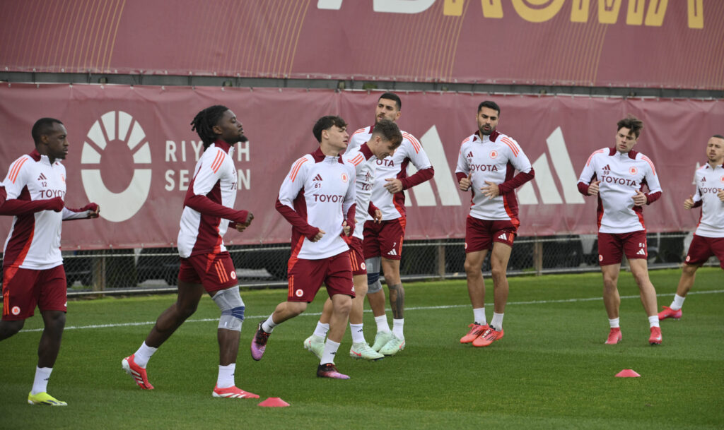 Allenamento AS Roma Training Session