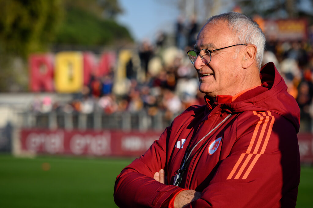Ranieri - Allenamento Tre Fontane