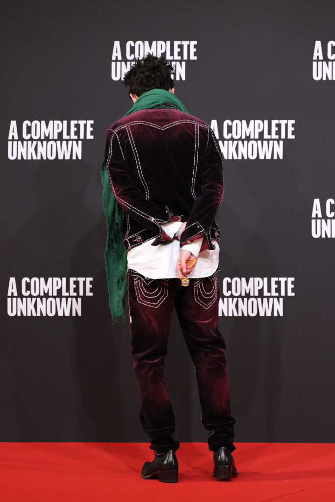 Timothée Chalamet "A Complete Unknown" Italian Premiere In Rome