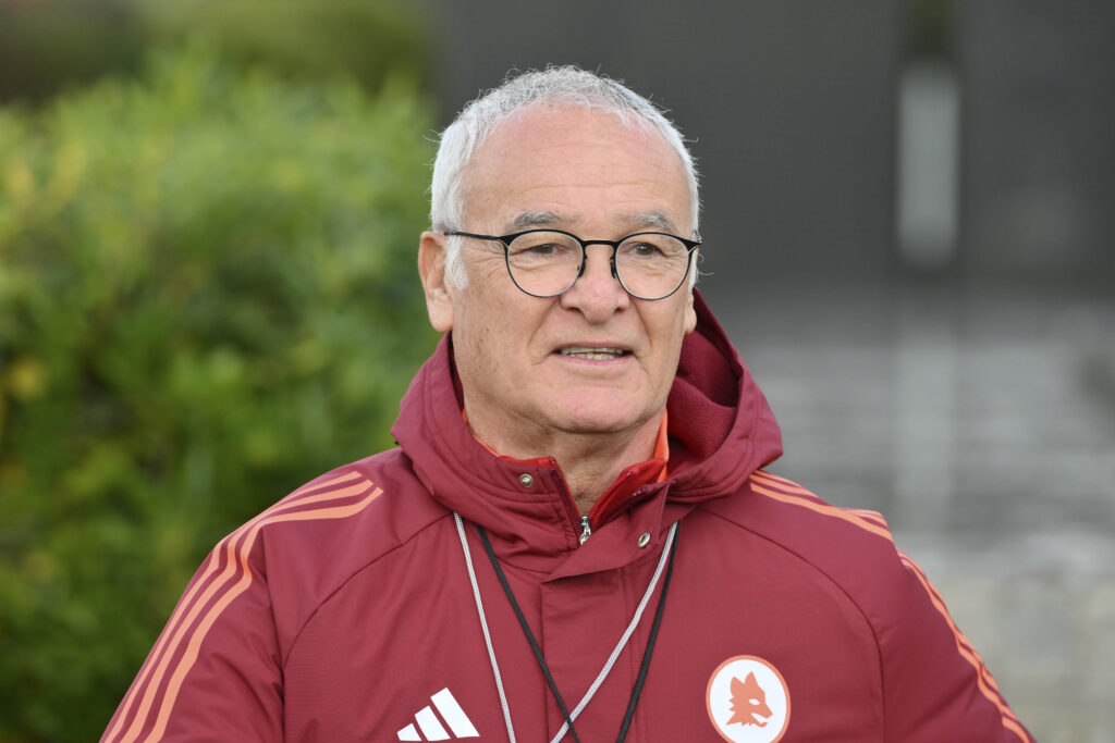 Ranieri AS Roma Training Session