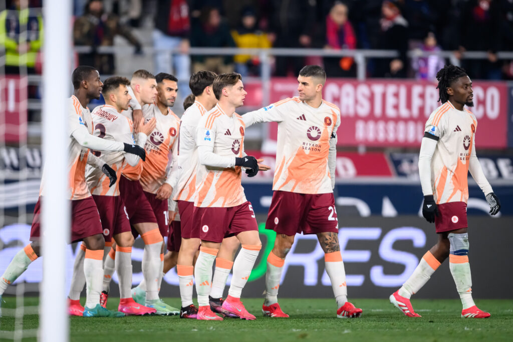 Dovbyk Esultanza Squadra Bologna v AS Roma - Serie A
