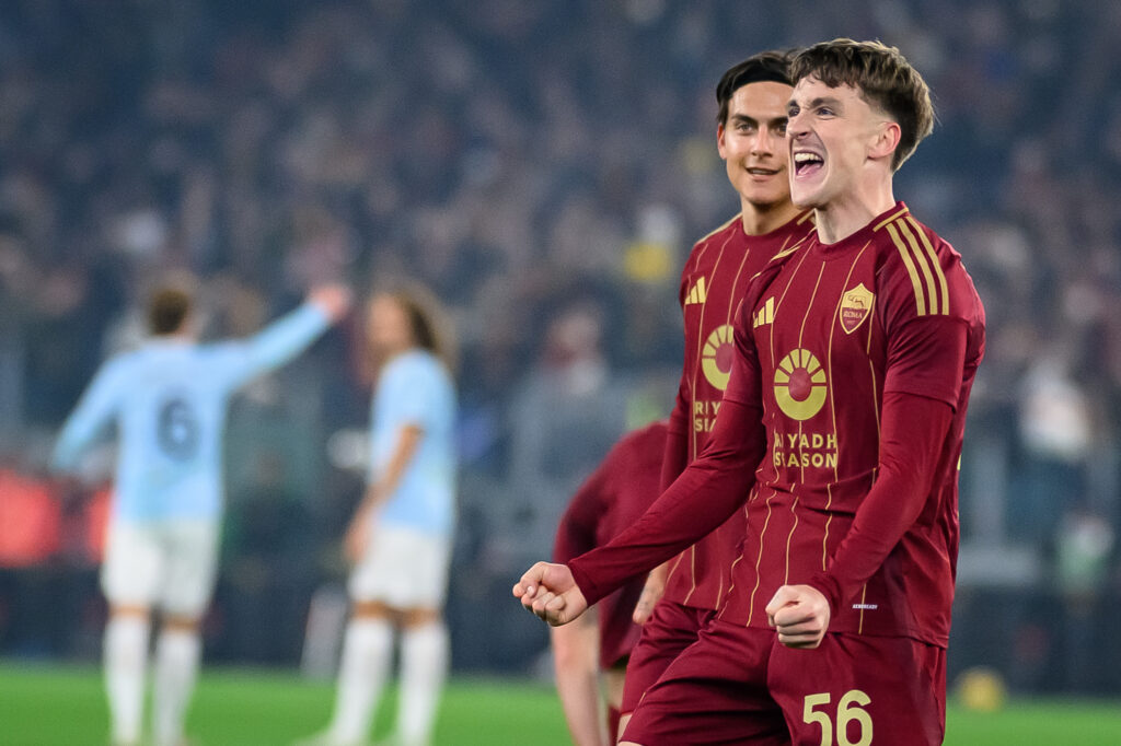 Saelemaekers Dybala AS Roma v SS Lazio - Serie A