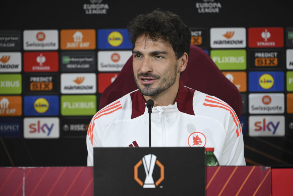Hummels AS Roma Press Conference UEFA Europa League 2024/25 League Phase MD8