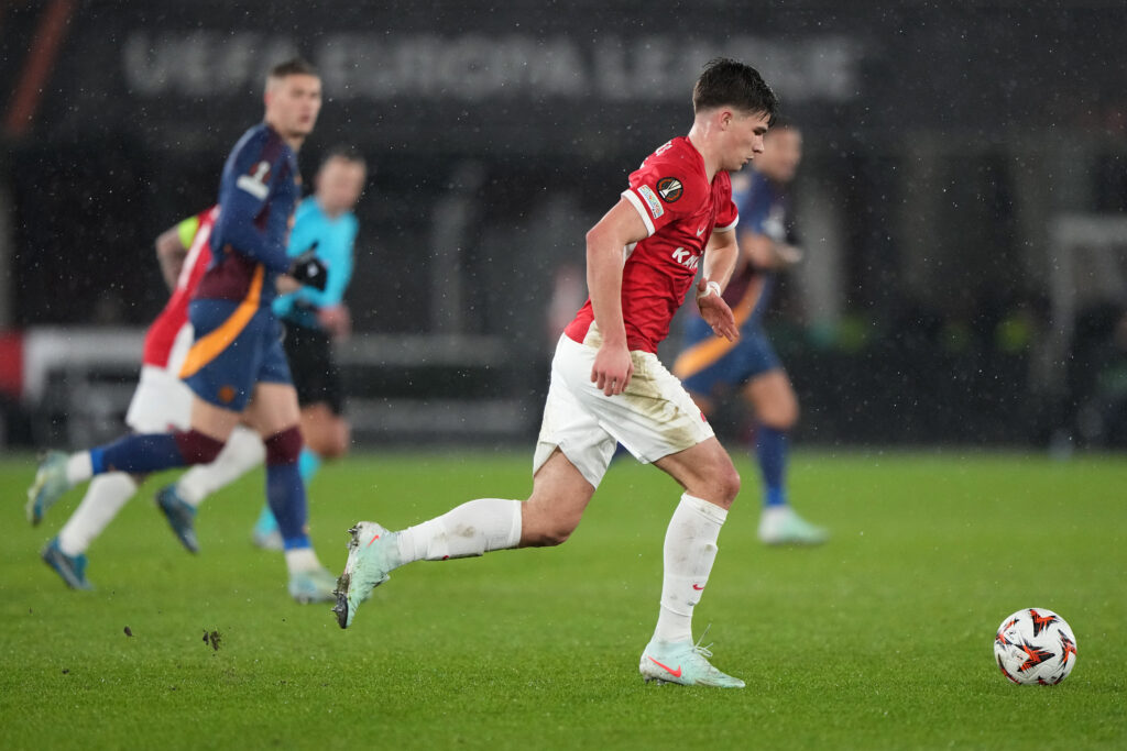Goes AZ Alkmaar v AS Roma - UEFA Europa League 2024/25 League Phase MD7