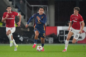 Dybala AZ Alkmaar v AS Roma - UEFA Europa League 2024/25 League Phase MD7