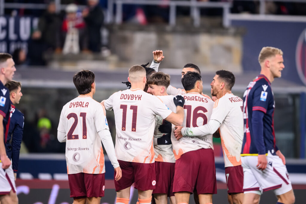 Saelemaekers Bologna v AS Roma - Serie A