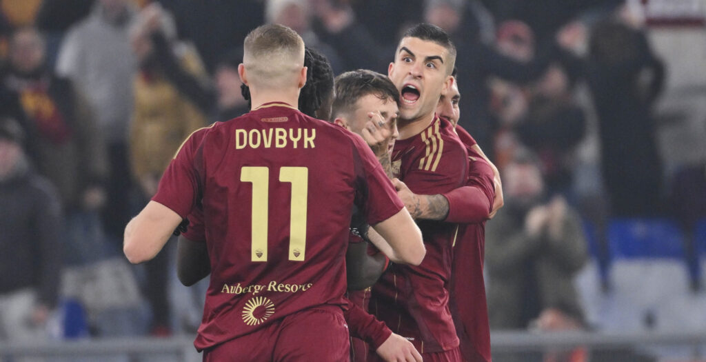 Mancini Dovbyk AS Roma v SS Lazio - Serie A