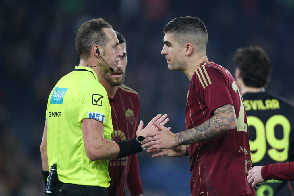 Mancini Pellegrini Pairetto AS Roma v SS Lazio - Serie A