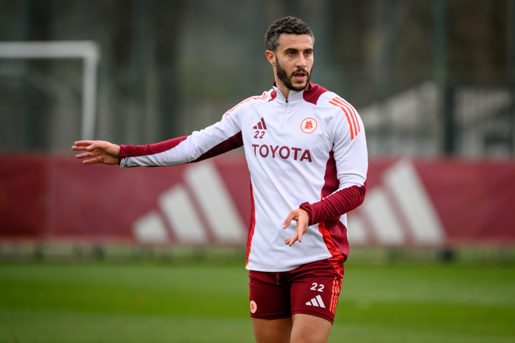 hermoso AS Roma Training Session &amp; Press Conference
