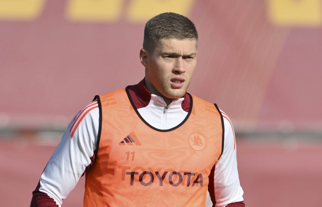 dovbyk AS Roma Training Session