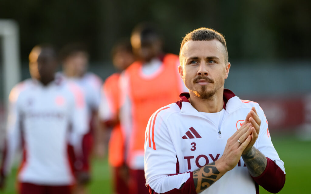 Angelino AS Roma Training Session