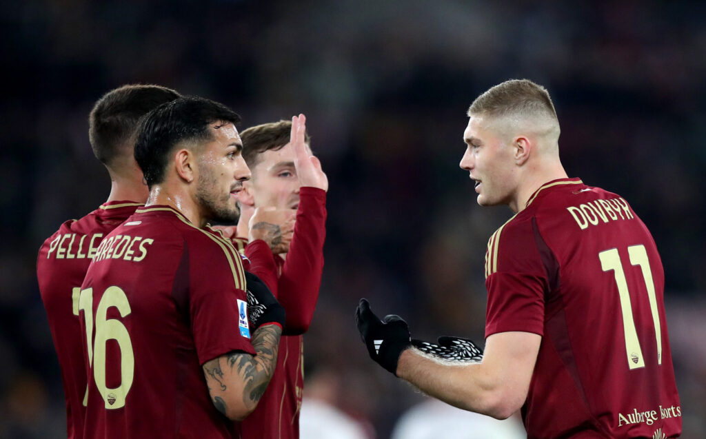 Dovbyk Paredes AS Roma v Genoa - Serie A
