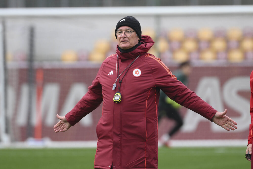 Ranieri AS Roma Training Session
