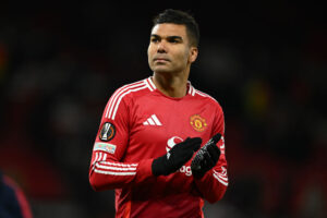 casemiro Manchester United v FK Bodo/Glimt - UEFA Europa League 2024/25 League Phase MD5