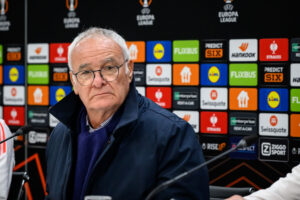 ranieri AS Roma Training Session And Press Conference - UEFA Europa League 2024/25 League Phase MD7