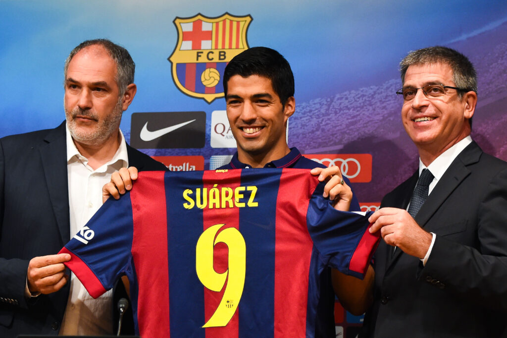 Luis Suarez FC Barcelona Media Access