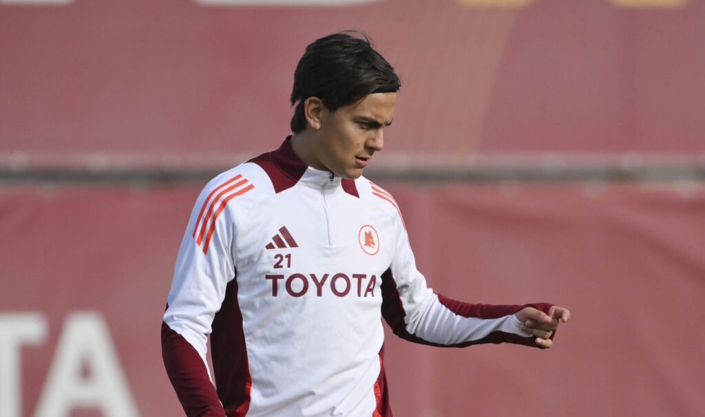 dybala AS Roma Training Session