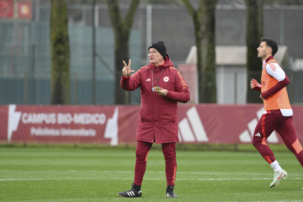 Ranieri AS Roma Training Session