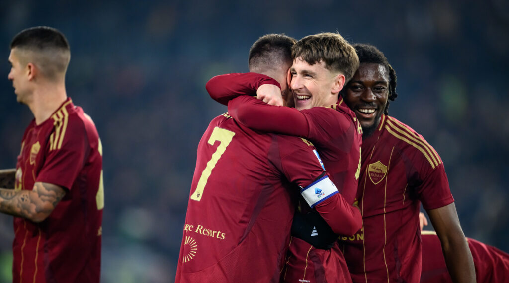 Pellegrini Saelemaekers AS Roma v SS Lazio - Serie A