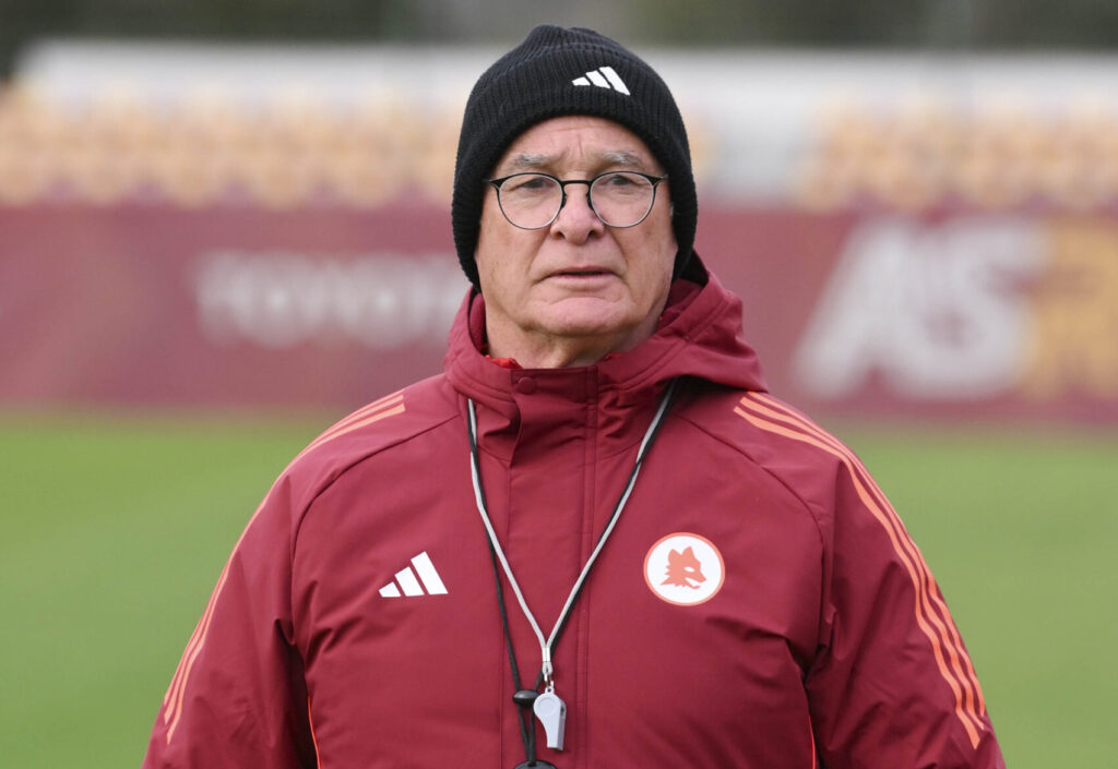 Ranieri AS Roma Training Session